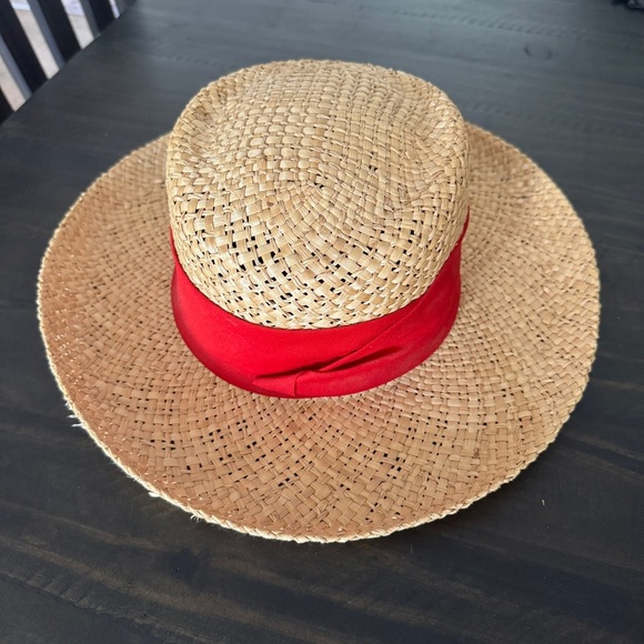 Vintage 90s Disney Goofy’s Hat Co Grumpy Straw Sun Hat Large RARE Snow White - Picture 6 of 8